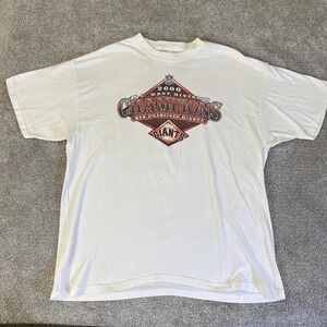 Vintage 2000 Division Champions San Francisco Giants T-Shirt Men's XL MLB Tee
